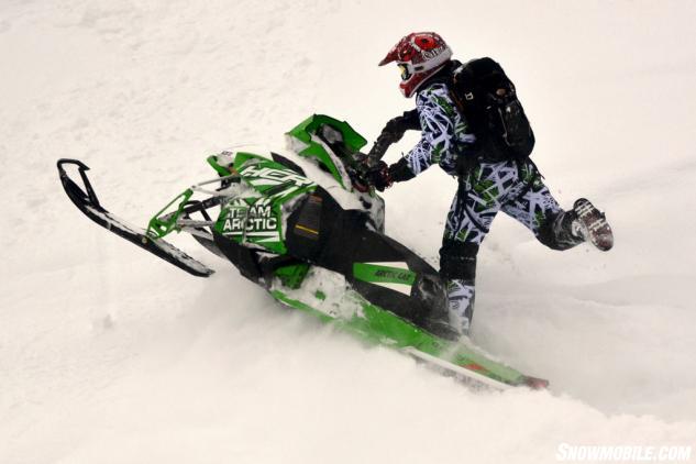 2014 Arctic Cat M8000 HCR 153 Review - Video - Snowmobile.com