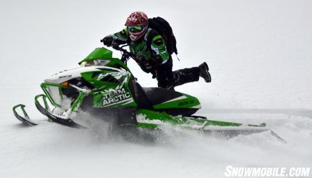 2014 Arctic Cat M9000 162 Action