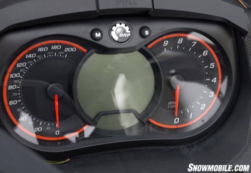 2014 Ski-Doo MXZ X-RS Gauges