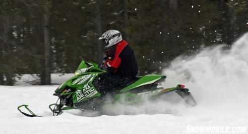 2014 Arctic Cat ZR 8000 RR Action Left