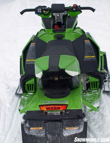 2014 Arctic Cat ZR 8000 RR Rear View