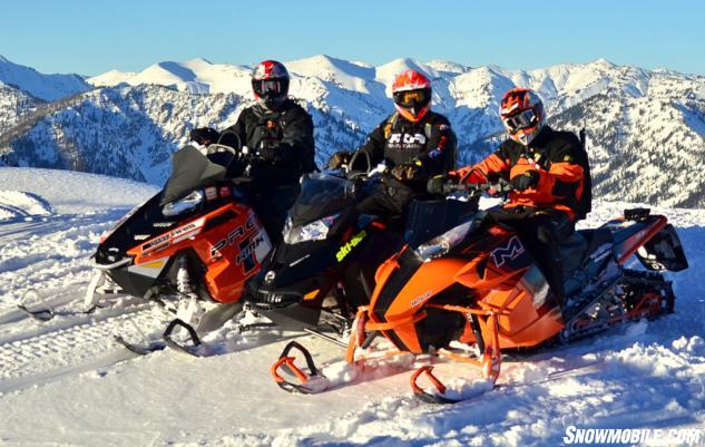 2014 800cc Mountain Snowmobiles