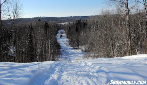 Nice View of Algoma Snowmobile Trail