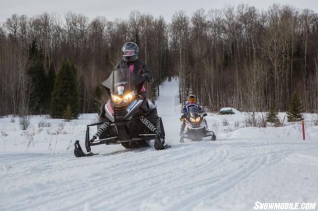 Winding Snowmobile Trails Ontario