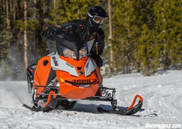2015 Ski-Doo Renegade Adrenaline ACE 900 Action Front