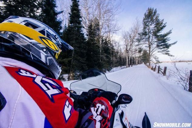 Lakeside Snowmobile Trail Ontario