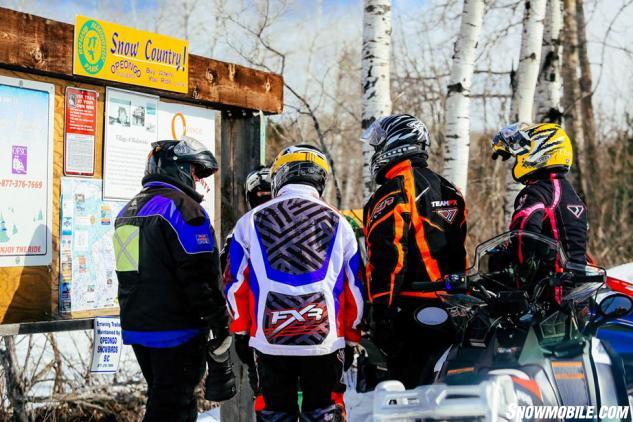 OFSC Snowmobile Trail Signs