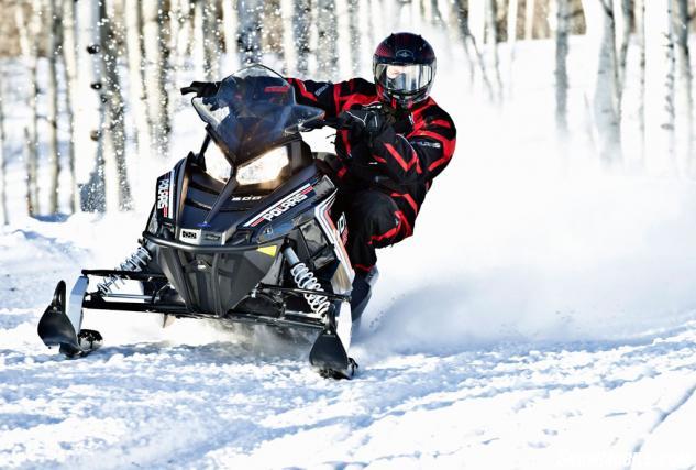 Polaris’ 600cc Cleanfire two-stroke twin powers both this 600 Indy SP and a lower-cost base model.