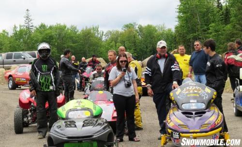 King of the North Dragway Staging Area