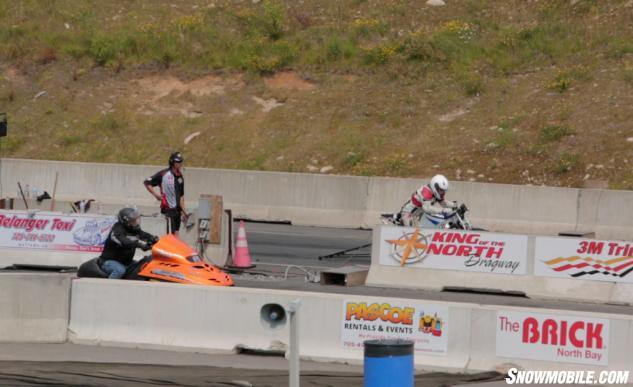 Snowmobile Racing Northern Ontario