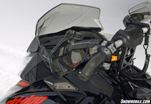 2015 Ski-Doo Renegade X 800 windhsield handguards