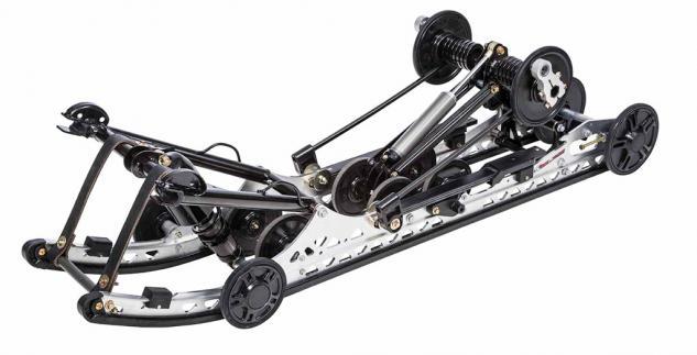 Arctic Cat pioneered the slide rail rear suspension, creating a torsion linked ride for the 1976 Pantera and continuing it to the “slide action” version found on the 2015 Pantera. 