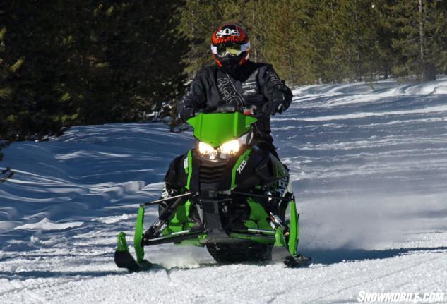 2015 Arctic Cat ZR 7000 RR Action Front