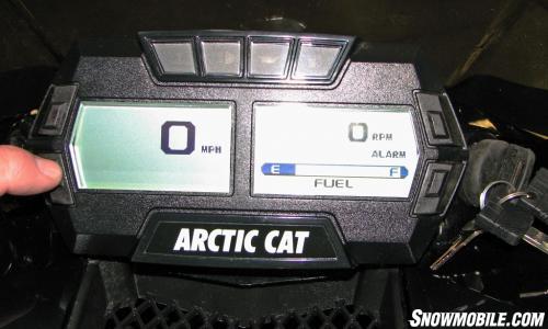 2015 Arctic Cat ZR 7000 RR Digital Gauge