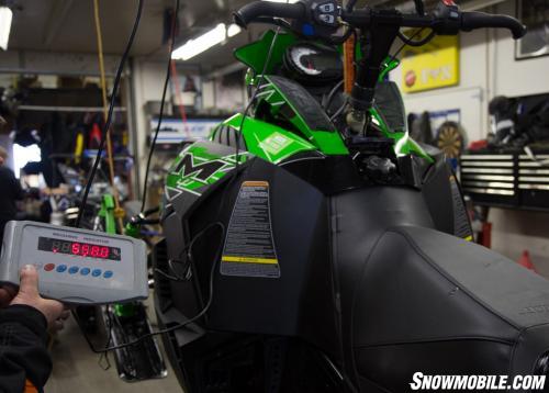 2015 Arctic Cat M8000 Weight