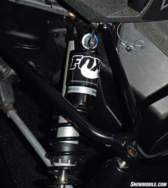 Select 2016 Cats feature new Quick Switch 3 (QS3) Fox shocks that takes the guesswork out of shock tuning as you can quickly switch between a soft, medium or stiff setting. Fox Quick Switch 3 Shock