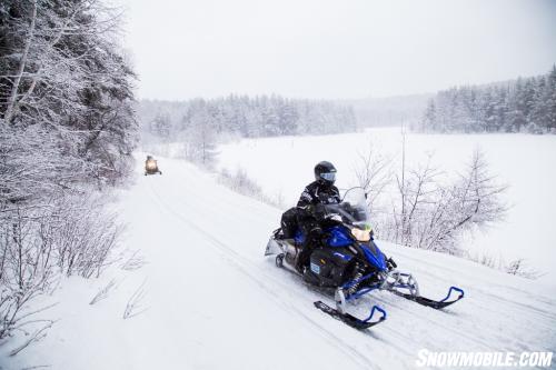 Algoma D Trail Snowmobiling