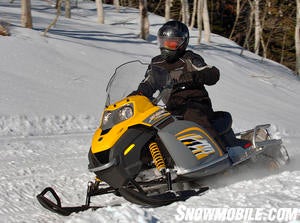 More than a utility sled, the Tundra proves a fun ride on or off trail.