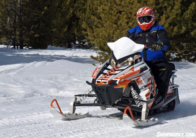 2016 Polaris 800 Indy SP Action