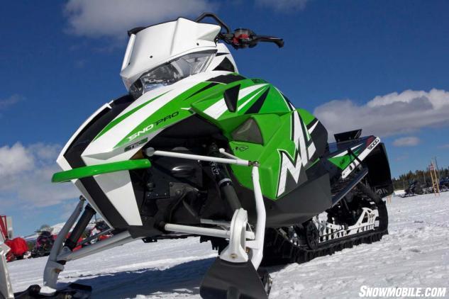 2016 Arctic Cat M8000 Sno Pro SE Green and White