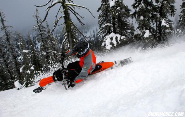 Timbersled Snow Bike Mountain Riding