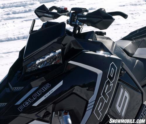 2016 Polaris 800 Rush Pro-S LE Wind Protection