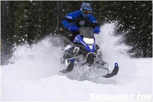 The XTX is Yamaha's 'big bump' sled.