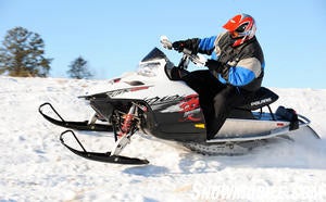 Editor Jerry Bassett put the 800 Dragon Sp through its paces in northern Minnesota.