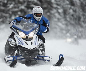 The Vector is a great everyday snowmobile for cruising or sport.