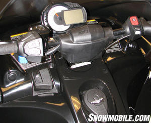 This is a rider’s view of the Z1 Turbo. Note heated seat switch on dash.