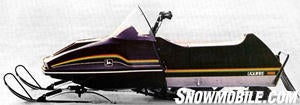 Deere’s Liquifire showcased refined snowmobile handling and ride.