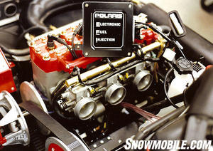 The ECU (electronic control unit) acted as the fuel injection system’s brain.