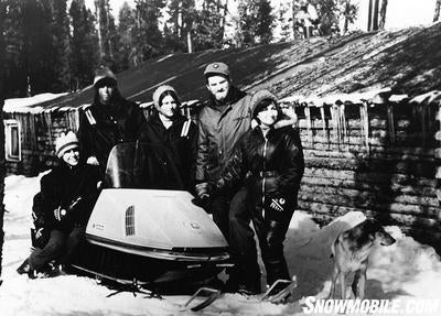Ralph Plaisted, second from left, opened a wilderness camp in northern Saskatchewan in the early 1970s.