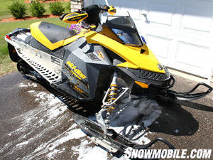 This 2009 Ski-Doo MXZ T'NT needed some work after a long winter of riding.