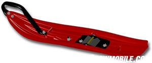 Starting Line Products is one aftermarket manufacturer offering special lightweight skis like this Powder Pro design for powder riding.