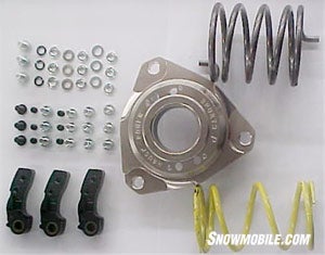 Hauck’s clutch kit features easy adjustability. (Image courtesy of Hauck Powersports)