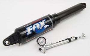 The Fox FLOAT Mega shock is the secret to the Mono Shock II Air’s superiority over all other versions of the Mono Shock design. With it, the skid retains all its ride quality and adjustability while correcting its tendency to bottom out. 