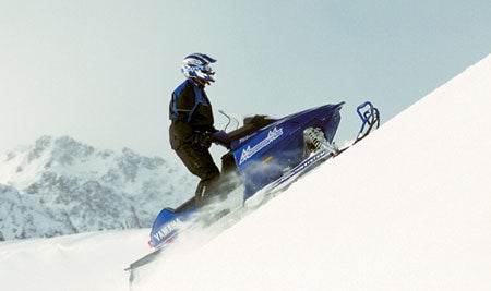 Lighter than Arctic Cat’s deep powder sleds, the 2001 Yamaha Mountain Max used a 144-inch powder track. 2001 to 2011: Yamaha’s decade of change