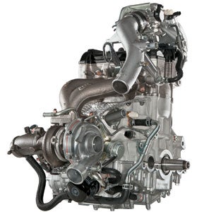 Arctic Cat M1100 Turbo Engine