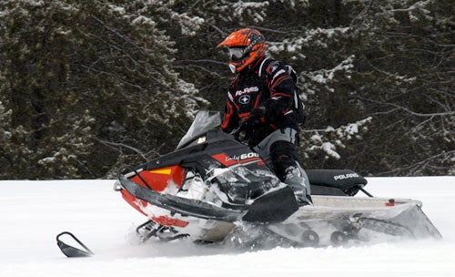 2013 Polaris Indy SP Action