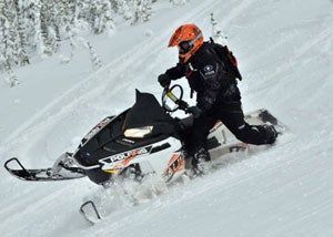 2013 Polaris RMK 800 Assault Wrong Foot Forward