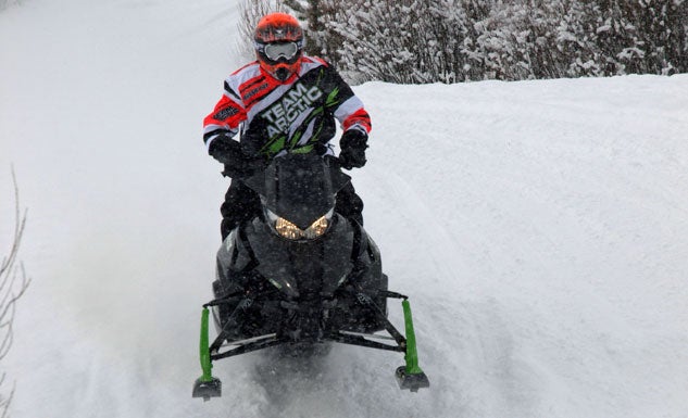 2014 Arctic Cat El Tigre Jumping