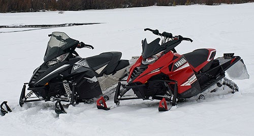 2014 Arctic Cat ZR7000 and Yamaha Viper