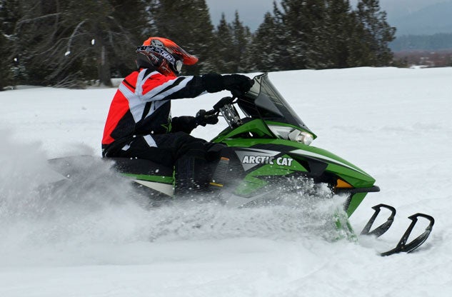 Arctic Cat ZR 5000 LXR Action