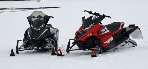 2014 Yamaha SR Viper LTX SE and Arctic Cat ZR 7000