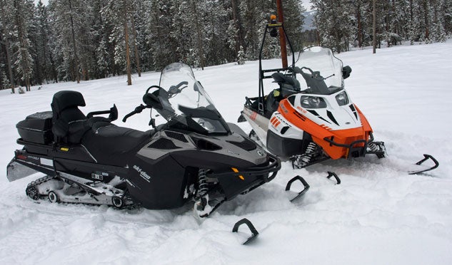 2015 Ski-Doo Expedition and Arctic Cat Bearcat