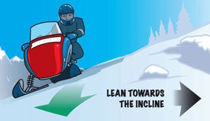 Snowmobile Course: Riding Hills