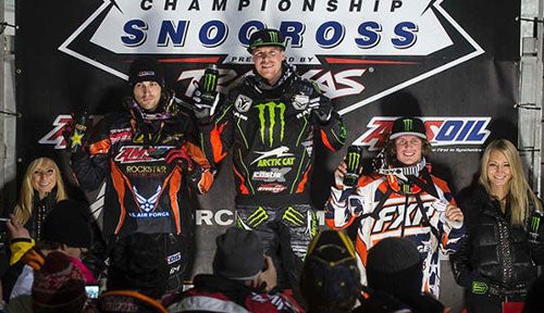 Lake Geneva Snocross Podium