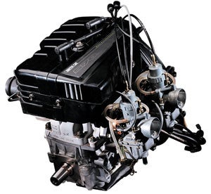 Arctic Cat Fan-Cooled Twin Engine