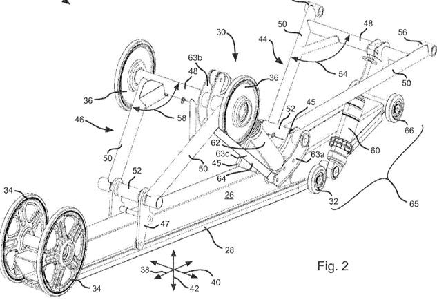 Arctic Cat Suspension Patent